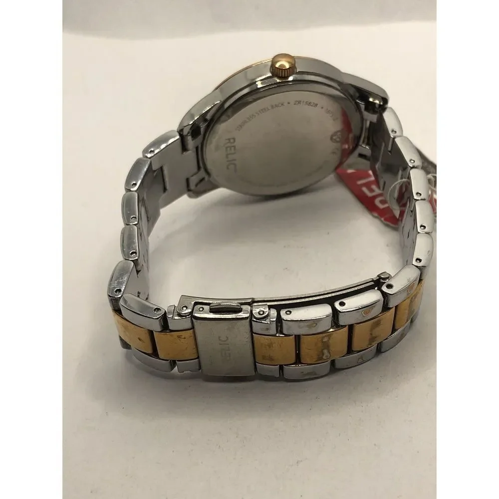 Relic ZR15828 Women's Two-Tone Stainless Steel Analog Dial Quartz Watch HK550